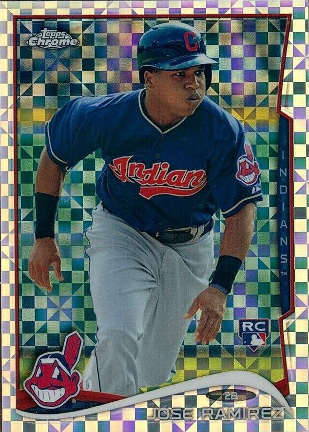 Jose Ramirez 2014 Topps Chrome #45 X-Fractor Price Guide - Sports 