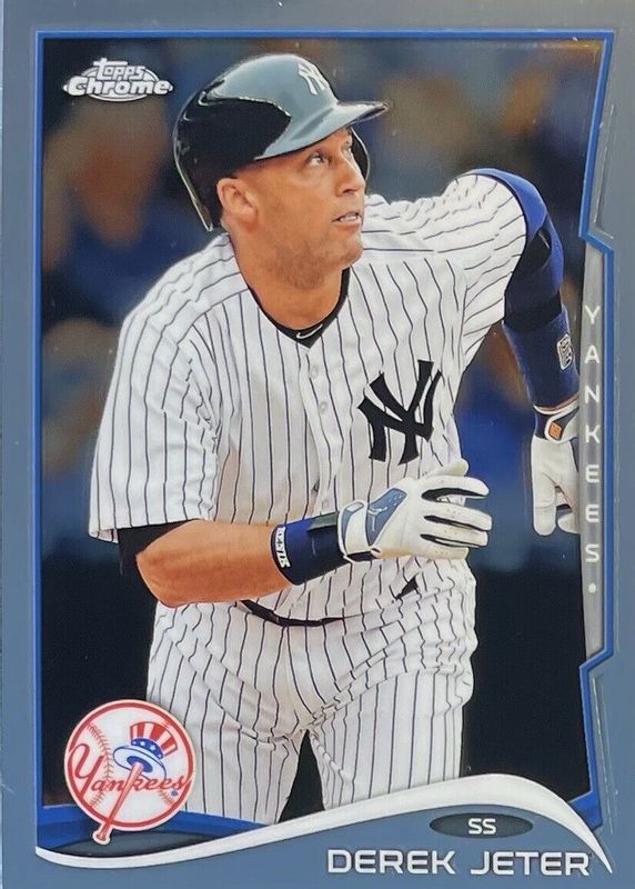 Derek Jeter 2014 Topps Chrome #56 Base (Running) PSA 10