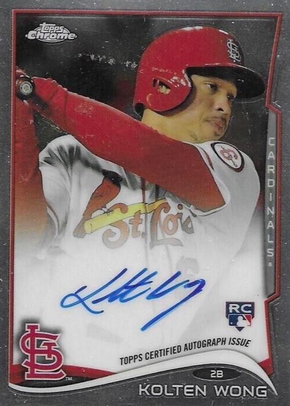 2014 Topps Chrome #188 Rookie Auto