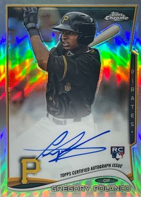 2014 Topps Chrome #GP Rookie Auto - Refractor /499