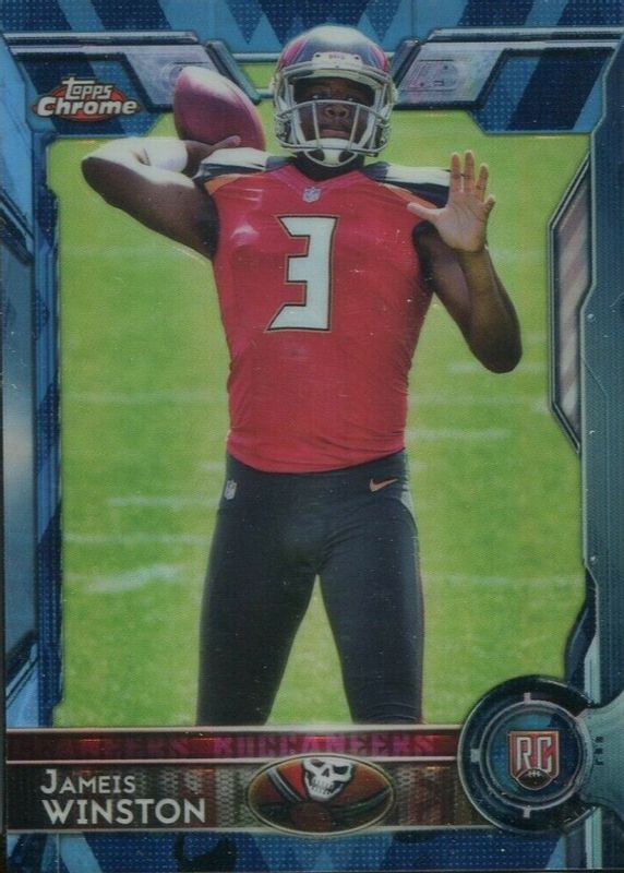 Jameis Winston 2015 Topps Chrome #200 Diamond Refractor Rookie SGC 10