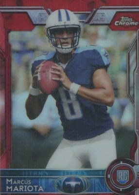 2015 Topps Chrome #150 Red Refractor /25