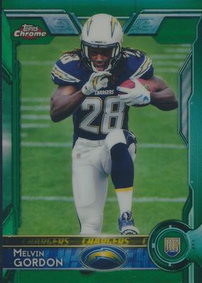 2015 Topps Chrome #105 Green Refractor