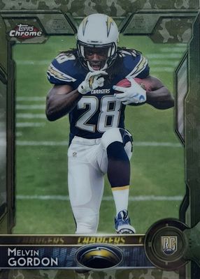 2015 Topps Chrome #105 Camo Refractor /499