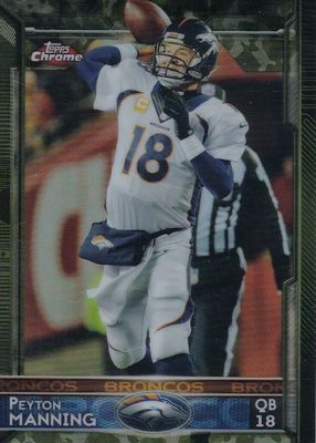 2015 Topps Chrome #100 Camo Refractor /499