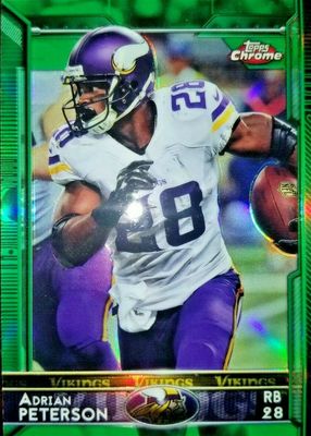2015 Topps Chrome #24 Green Refractor