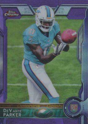2015 Topps Chrome #103 Purple Refractor
