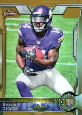 2015 Topps Chrome #148 Gold Refractor /50