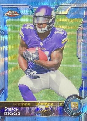 2015 Topps Chrome #148 Blue Wave Refractor