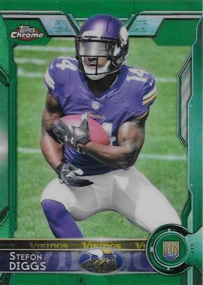 2015 Topps Chrome #148 Green Refractor