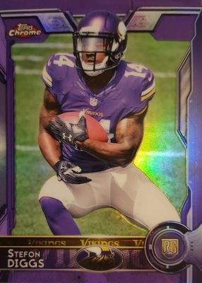 2015 Topps Chrome #148 Purple Refractor