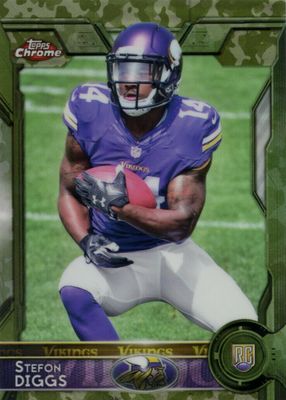 2015 Topps Chrome #148 Camo Refractor /499