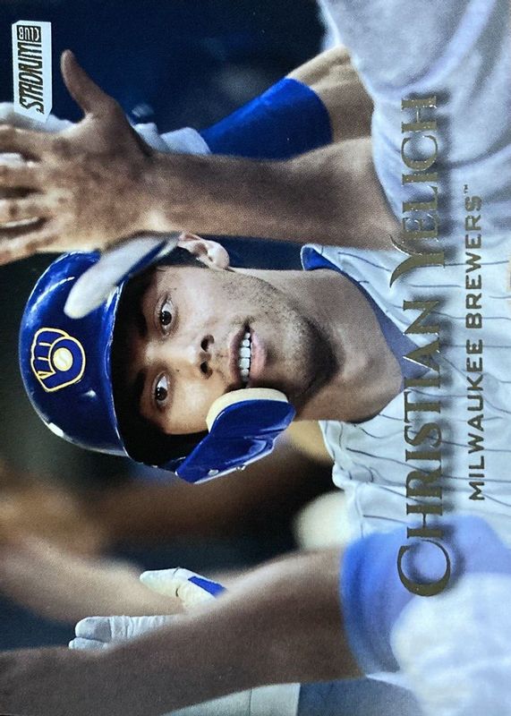 Christian Yelich 2019 Stadium Club #87 Image Variation /SP SGC 9