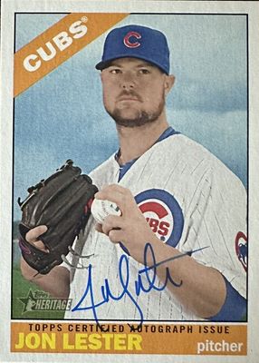 2015 Topps Heritage High Number #ROAH-JLE Real One Autographs