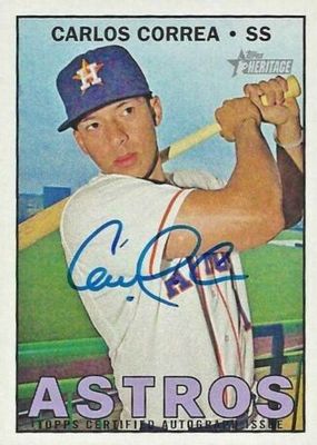 2016 Topps Heritage High Number #ROA-CC Real One Autographs