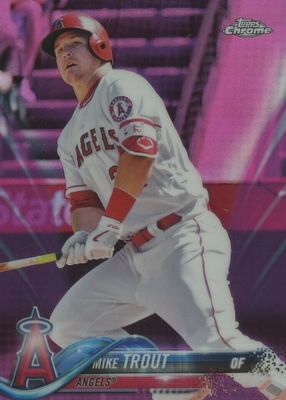 2018 Topps Chrome Pink Refractor