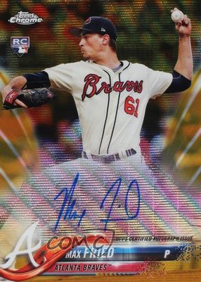 Max Fried 2018 Topps Silver Pack #49 1983 Chrome Promo Price