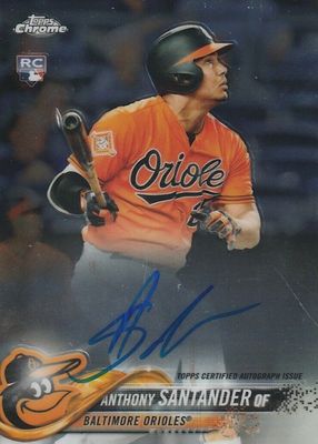 2018 Topps Chrome #RA-ANS Rookie Auto