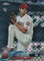 Shohei Ohtani 2018 Topps Chrome #150 X-Fractor (Pitching) Price 