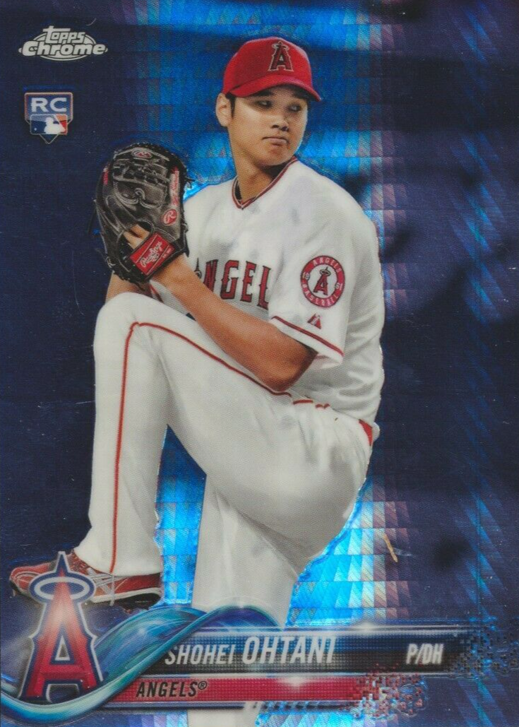 Shohei Ohtani 2018 Topps Chrome #150 Prism Refractor (Pitching) Price Guide  - Sports Card Investor