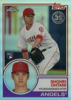 Shohei Ohtani 2018 Topps Chrome #83T-6 1983 Topps PSA 10 Price 