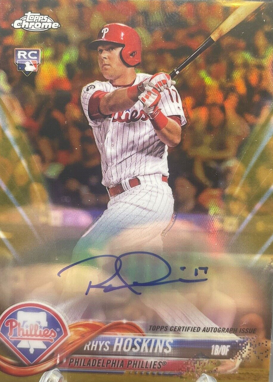 Rhys Hoskins Baseball Cards Price Guide - Sports Card Investor