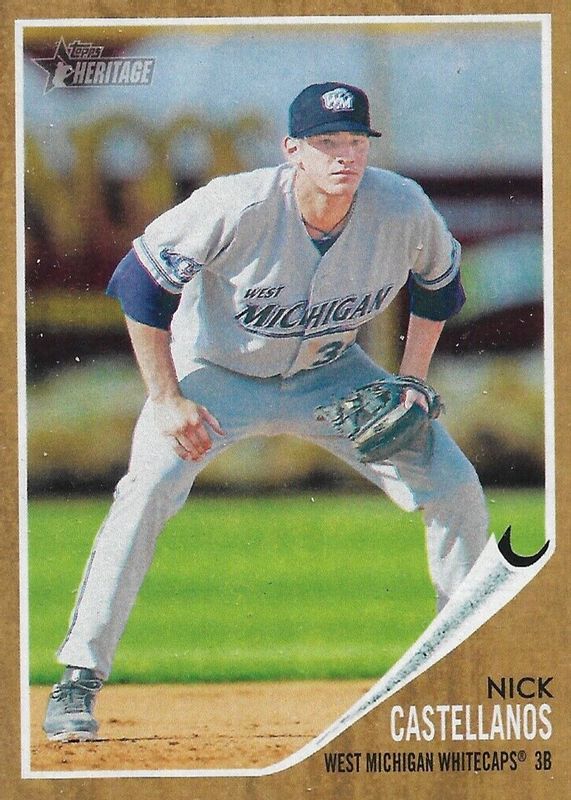 Nick Castellanos 2011 Topps Heritage Minor League #76 Base SGC 9.5