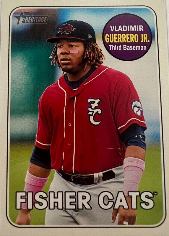 Vladimir Guerrero Jr. 2018 Topps Heritage Minor League #1 Base RAW