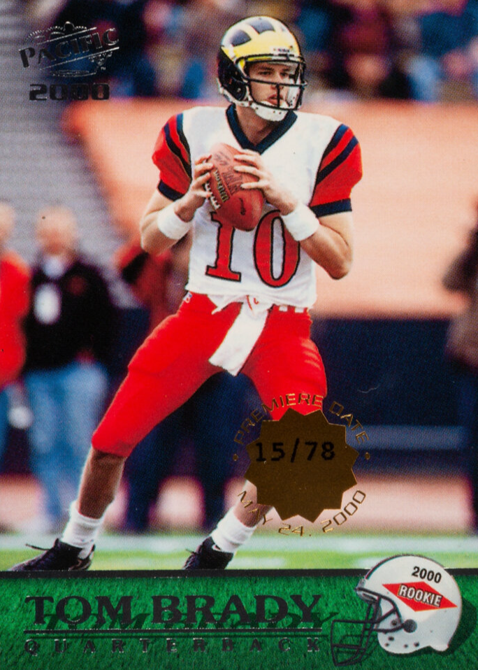2000 pacific tom brady ルーキーカード　999枚限定 463_245_11975_403