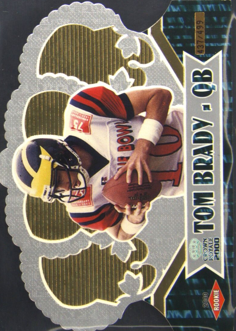 Tom Brady 2000 Pacific Crown Royale #110 Draft Picks /499 Price