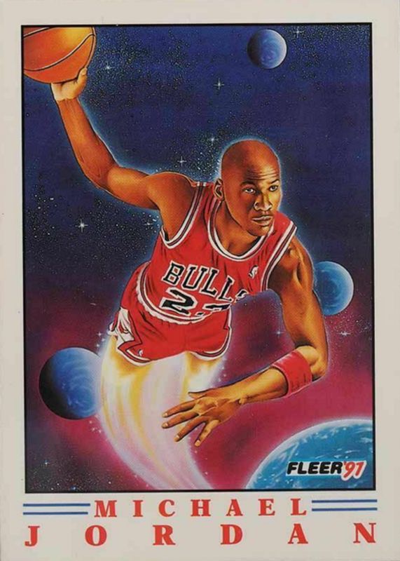 Michael Jordan 1991 Fleer #2 Pro-Visions RAW