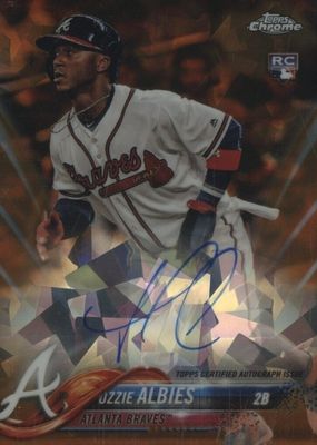2018 Topps Chrome Sapphire Edition #AC-OA Rookie Autographs - Orange /25
