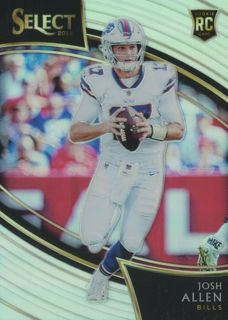 Josh Allen 2018 Select #207 Field Level Silver Price Guide