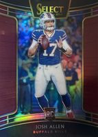 Josh Allen 2018 Select #24 Concourse Maroon /99 SGC 10 Price Guide