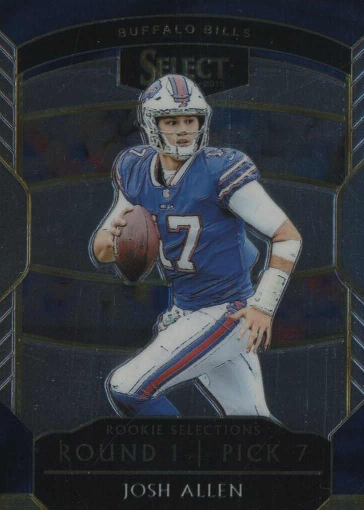 Josh Allen 2018 Select #RS-6 Rookie Selections Price Guide