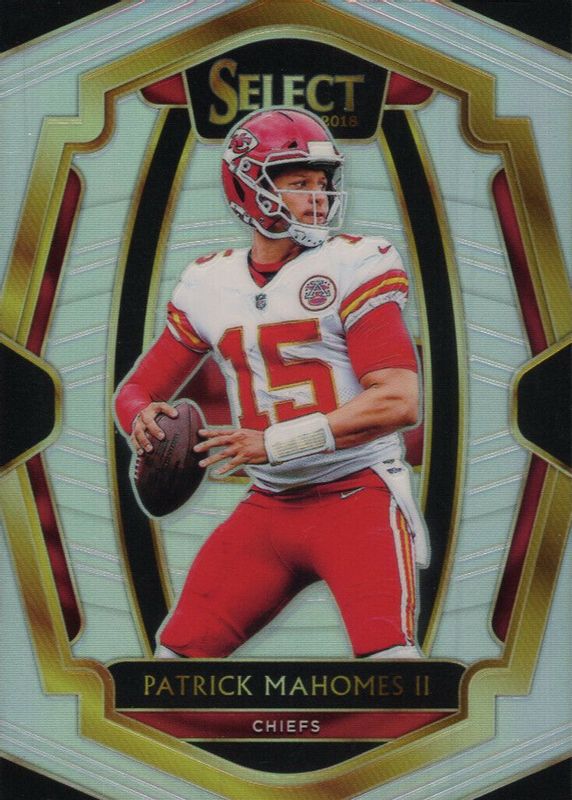 Patrick Mahomes II 2018 Select #104 Premier Level Silver PSA 10