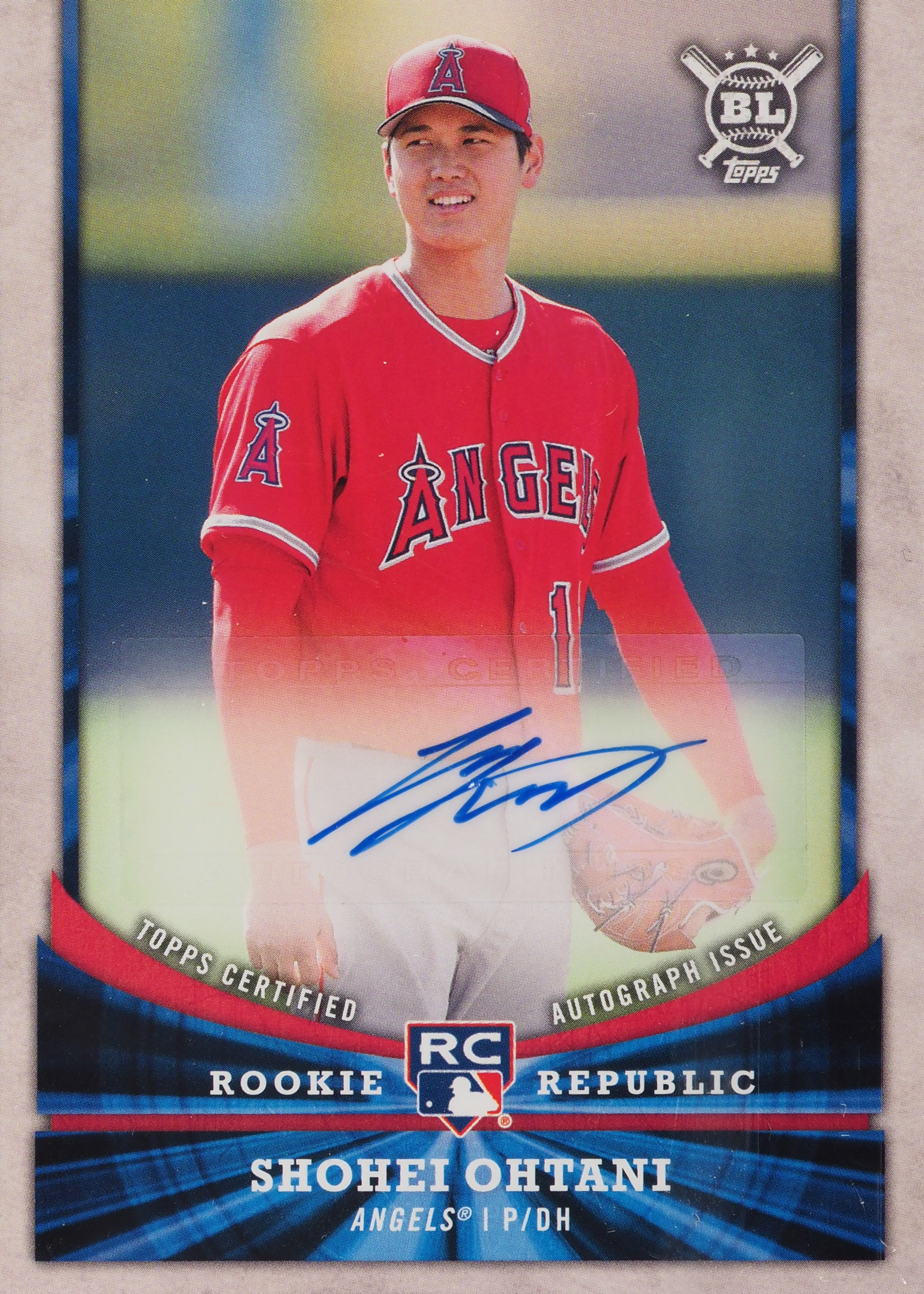 Shohei Ohtani 2018 Topps Big League #RR-SO Rookie Republic