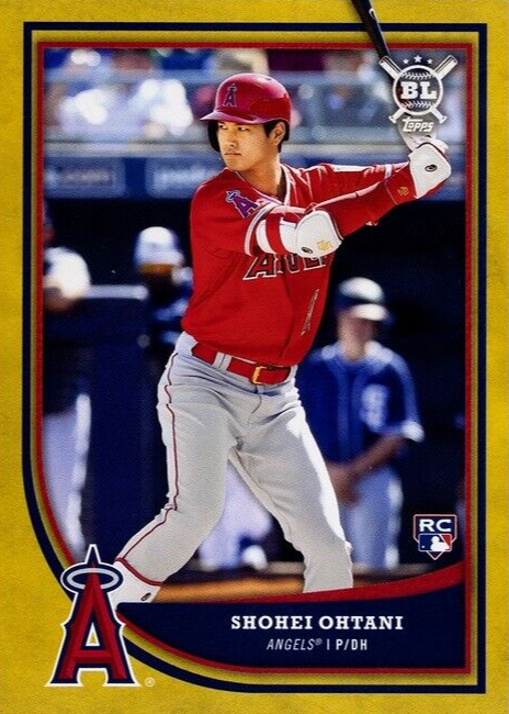 Shohei Ohtani 2018 Topps Big League #141 Gold Price Guide