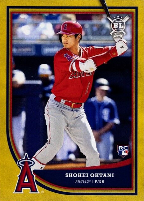 Shohei Ohtani 2018 Topps Big League #141 Gold PSA 10 Price Guide 