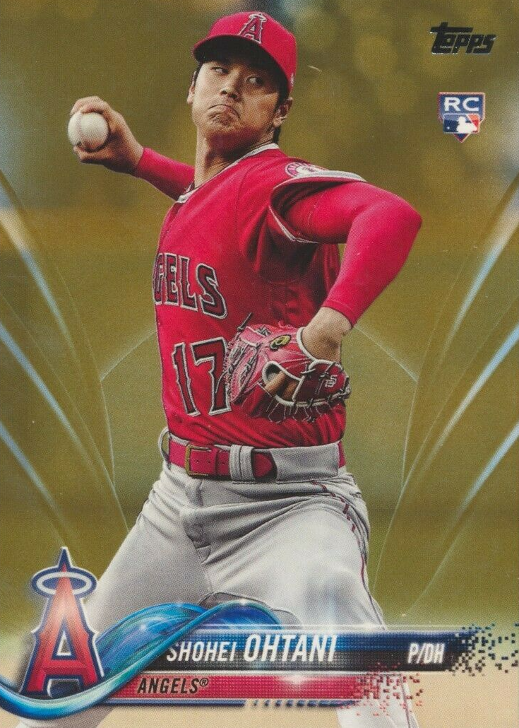 Shohei Ohtani 2018 Topps Update #US1 Gold /2018 PSA 10 Price 