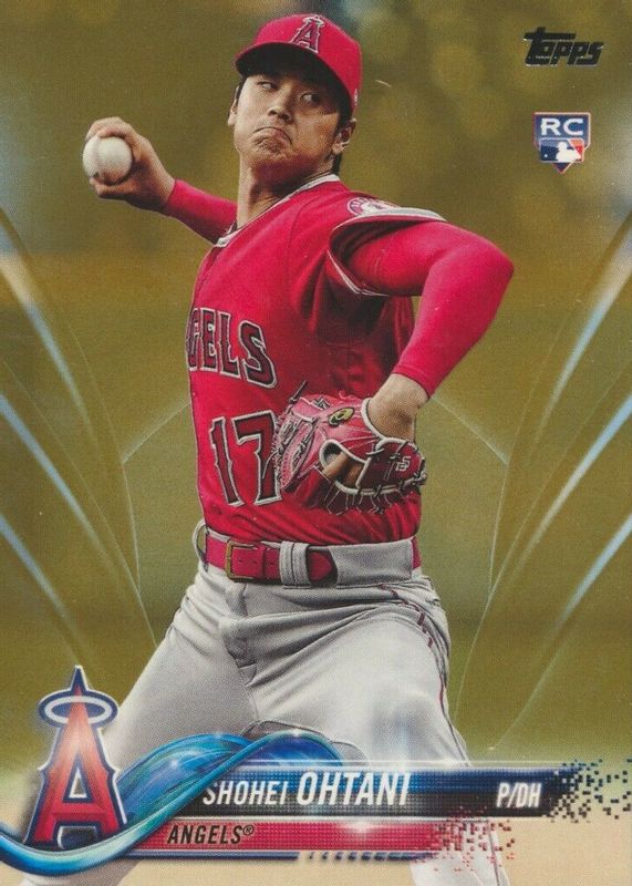 Shohei Ohtani 2018 Topps Update #US1 Gold /2018 Rookie SGC 9.5