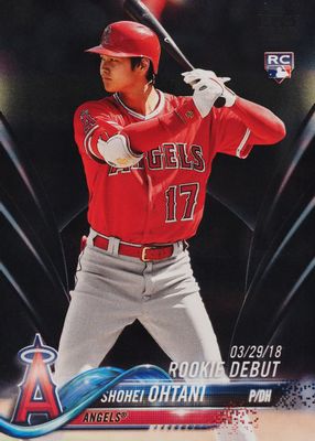 2018 Topps Update #US285 Rookie Debut - Black /67