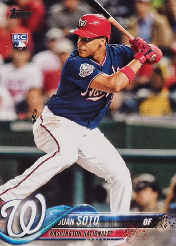 Juan Soto 2018 Topps Update Base #US300 Price Guide - Sports Card