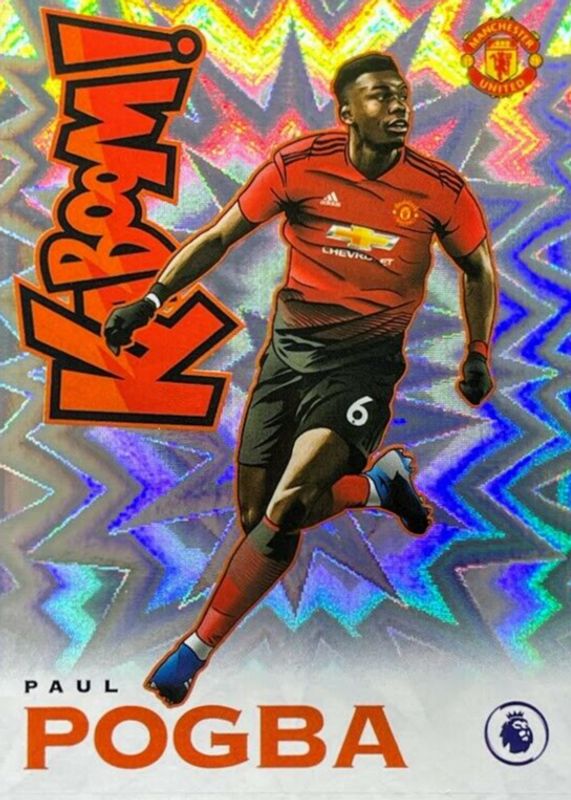 Paul Pogba 2019 Prizm Premier League #K-11 Kaboom! /(SSP) RAW