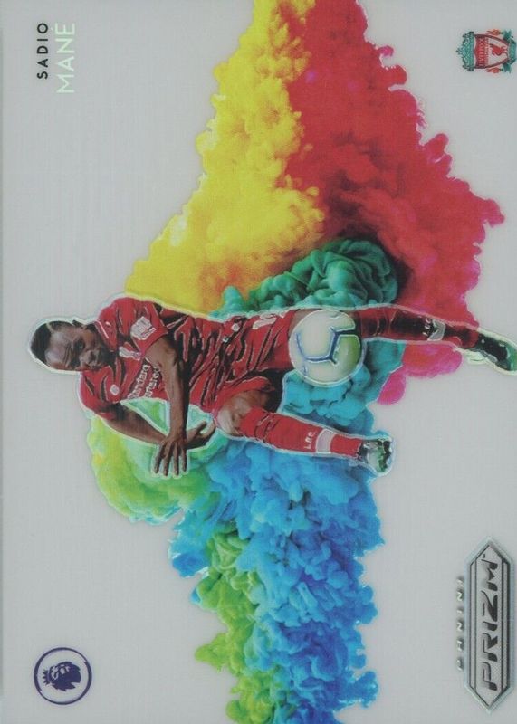 Sadio Mane 2019 Prizm Premier League #CB-11 Color Blast /(SSP) PSA 9