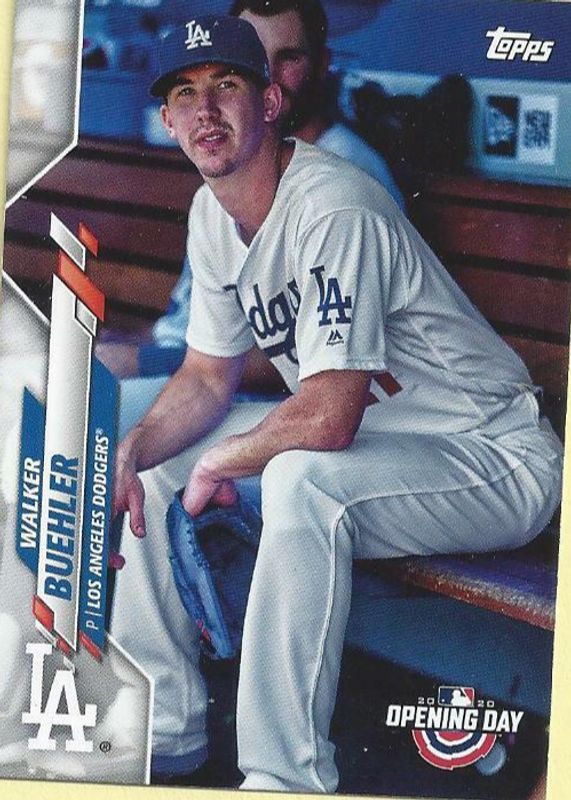 2020 Topps Opening Day #172 SP Variation (Sitting on Bench)