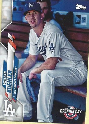 2020 Topps Opening Day #172 SP Variation (Sitting on Bench)