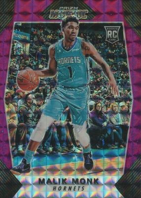 Malik Monk 2017 National Treasures #111 Rookie Patch Auto