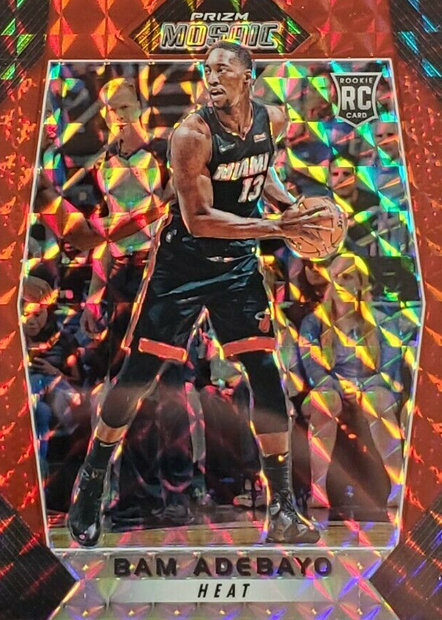Bam Adebayo 2017 Prizm Mosaic #86 Red Price Guide - Sports Card