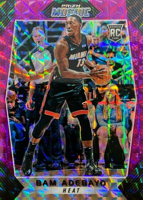 2017 Prizm Mosaic #86 Purple /99